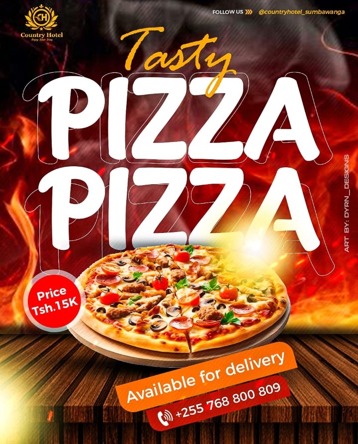 Tasty Pizza — Home Delivery